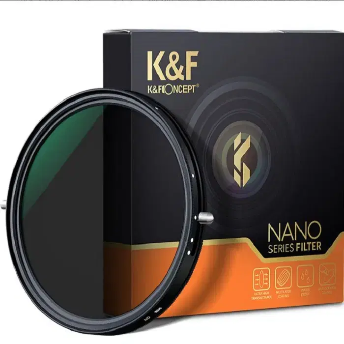 K&F 58mm NANO-X 가변 ND2-32+CPL 2-in-1 필터